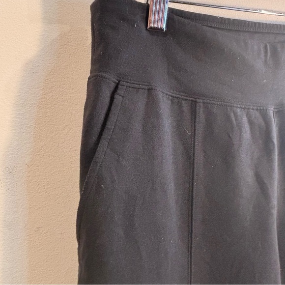 KIT and ACE Sz 8 Athleisme Pants Jogger Style Cuffed Hem Jersey Knit Dark Grey - Picture 2 of 15